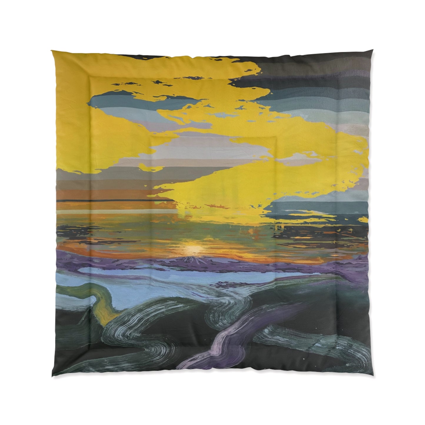 Comforter Yellow Sky