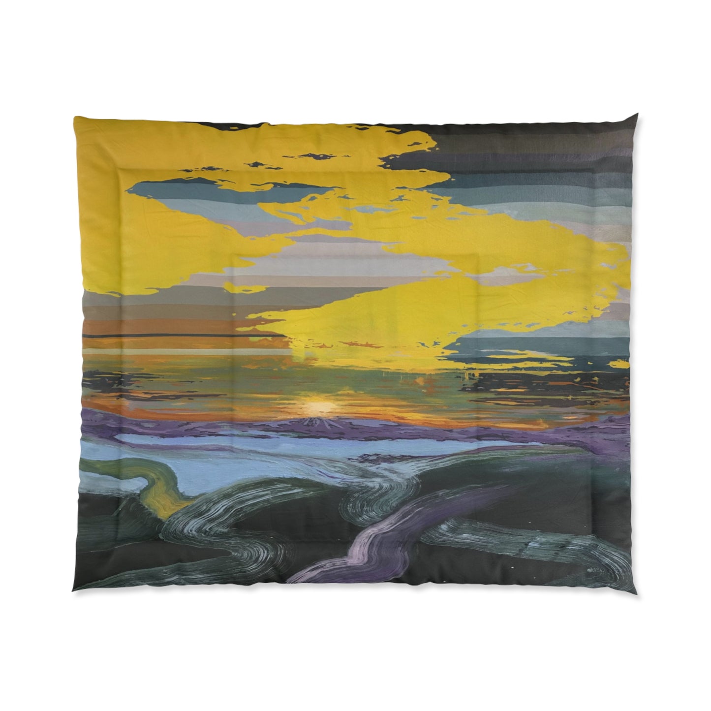 Comforter Yellow Sky