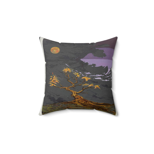 Faux Suede Square Pillow