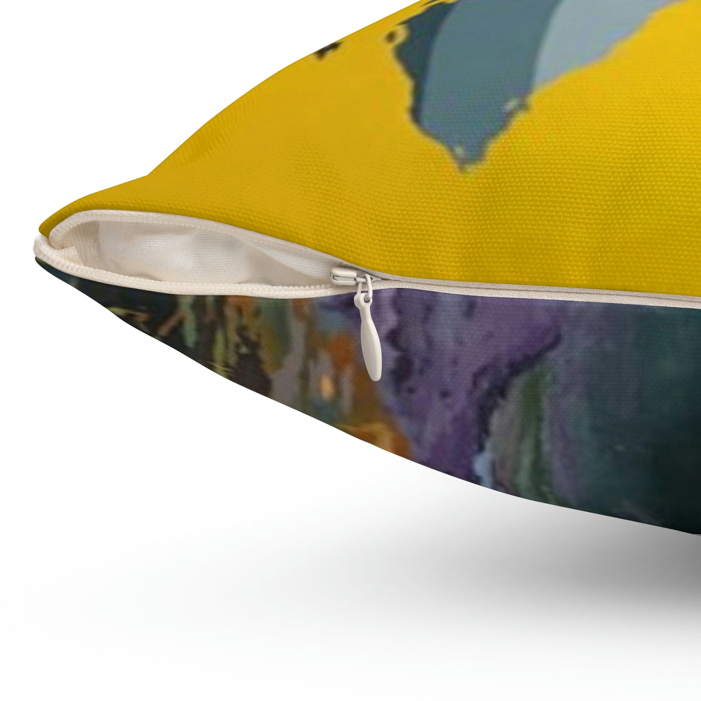Spun Polyester Square Pillow