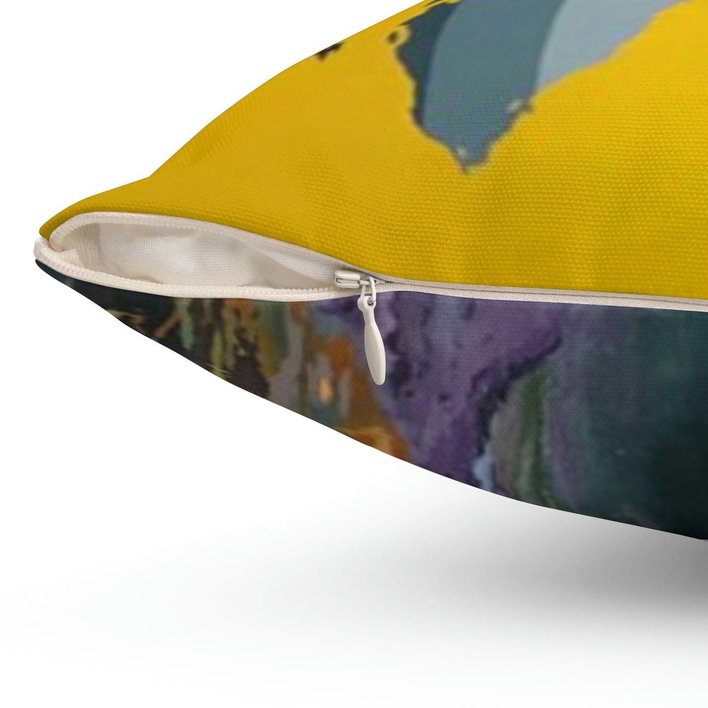 Spun Polyester Square Pillow