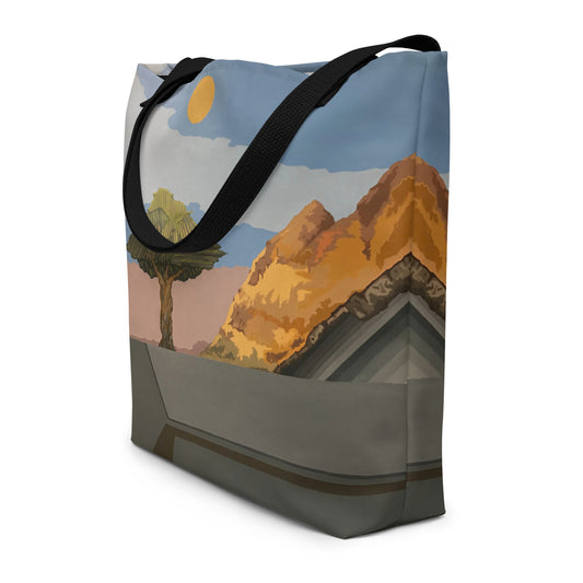 Trendy Large Tote Bag