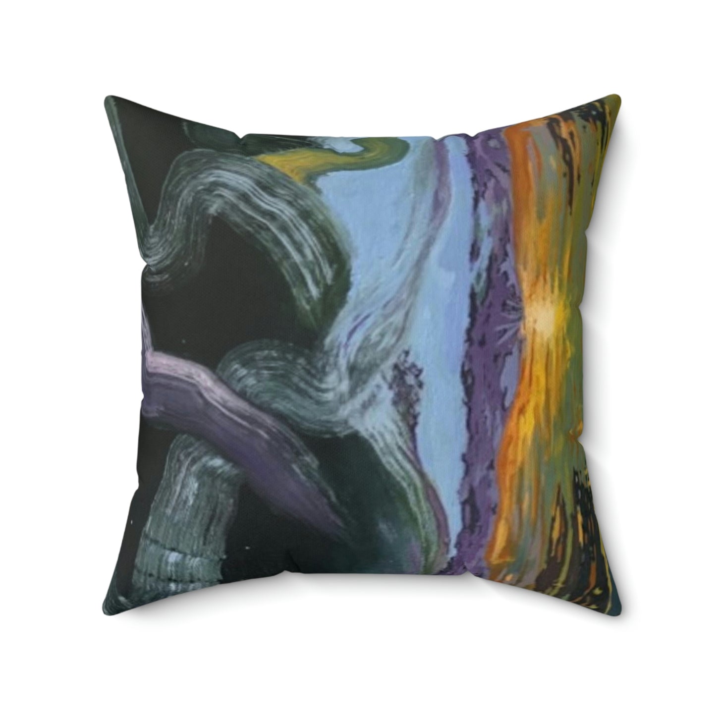 Spun Polyester Square Pillow